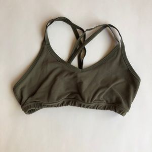 Beyond Yoga Sports Bra Green Medium